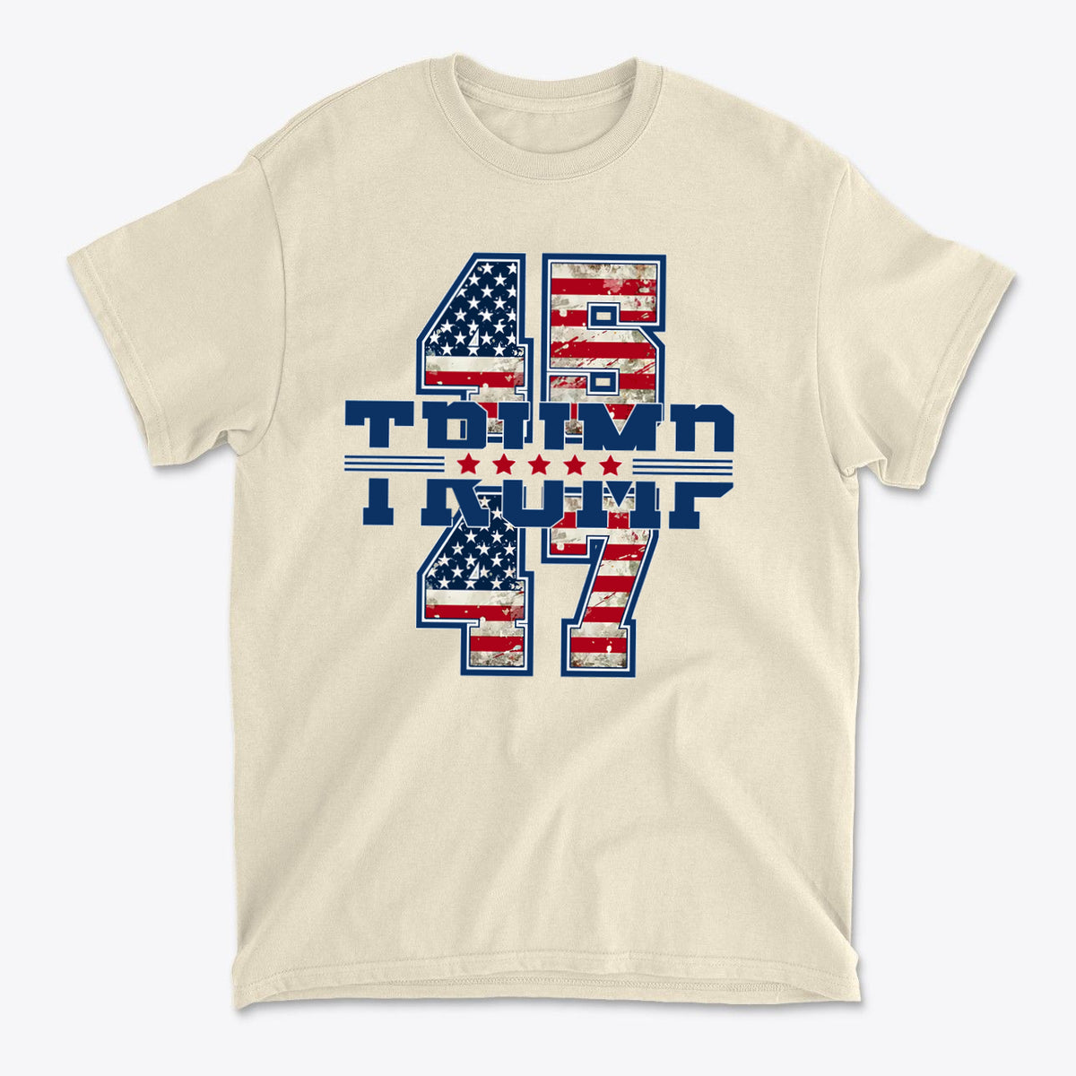 Stars And 45 47 Trump USA Pride Graphic Shirt