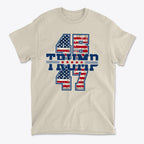 Stars And 45 47 Trump USA Pride Graphic Shirt