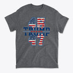 Stars And 45 47 Trump USA Pride Graphic Shirt