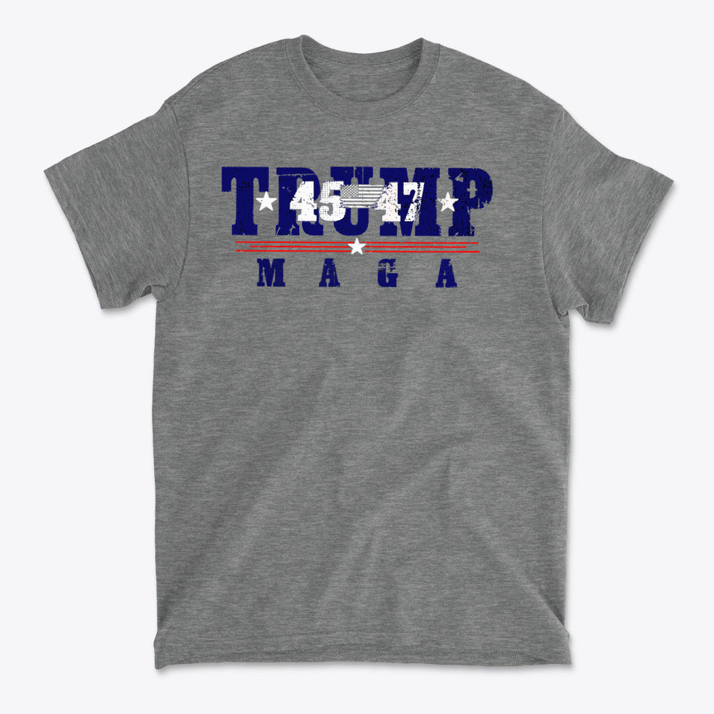 Trump 45 47 MAGA Graphic T Shirt