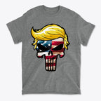 Trump Punisher In American Flag Colors
