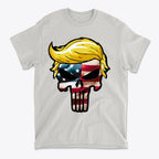 Trump Punisher In American Flag Colors