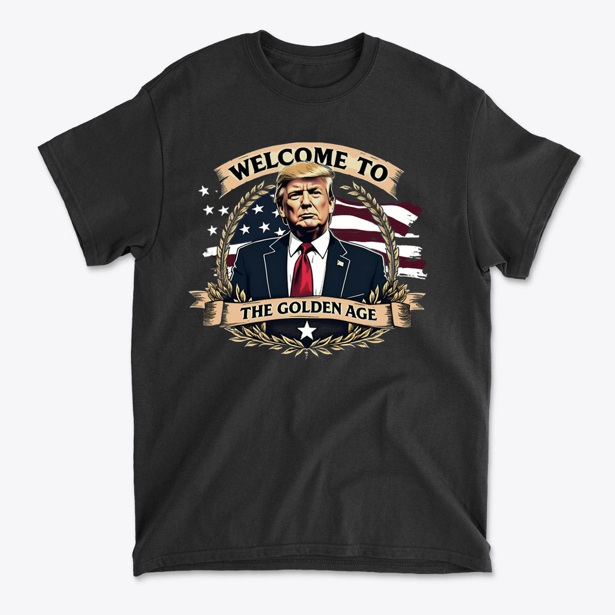 Welcome To The Golden Age Bold Statement Shirt