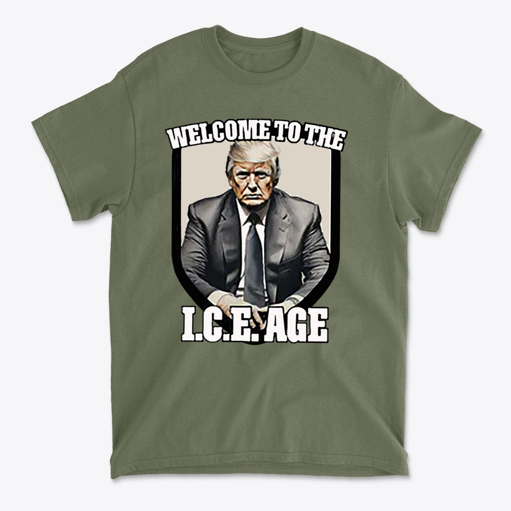Welcome To The ICE Age Meme Style Graphic Shirt
