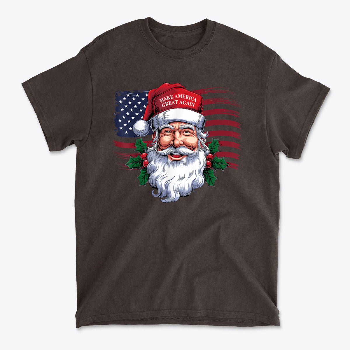 Make America Great Again Santa With MAGA Hat