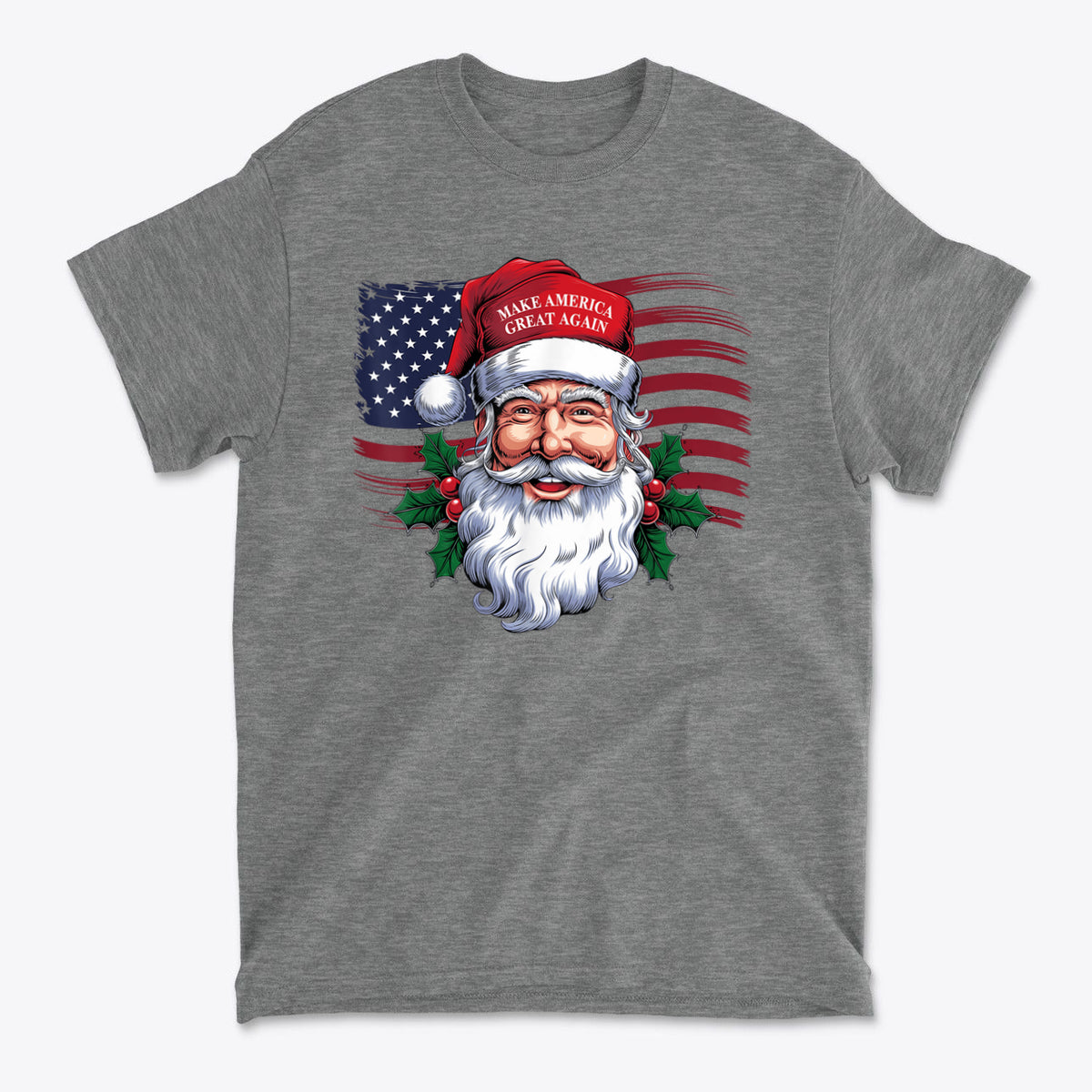 Make America Great Again Santa With MAGA Hat