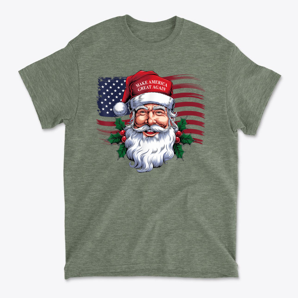 Make America Great Again Santa With MAGA Hat