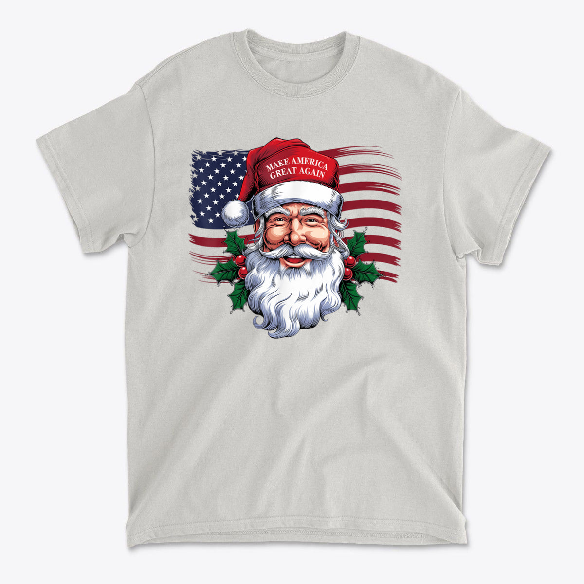 Make America Great Again Santa With MAGA Hat