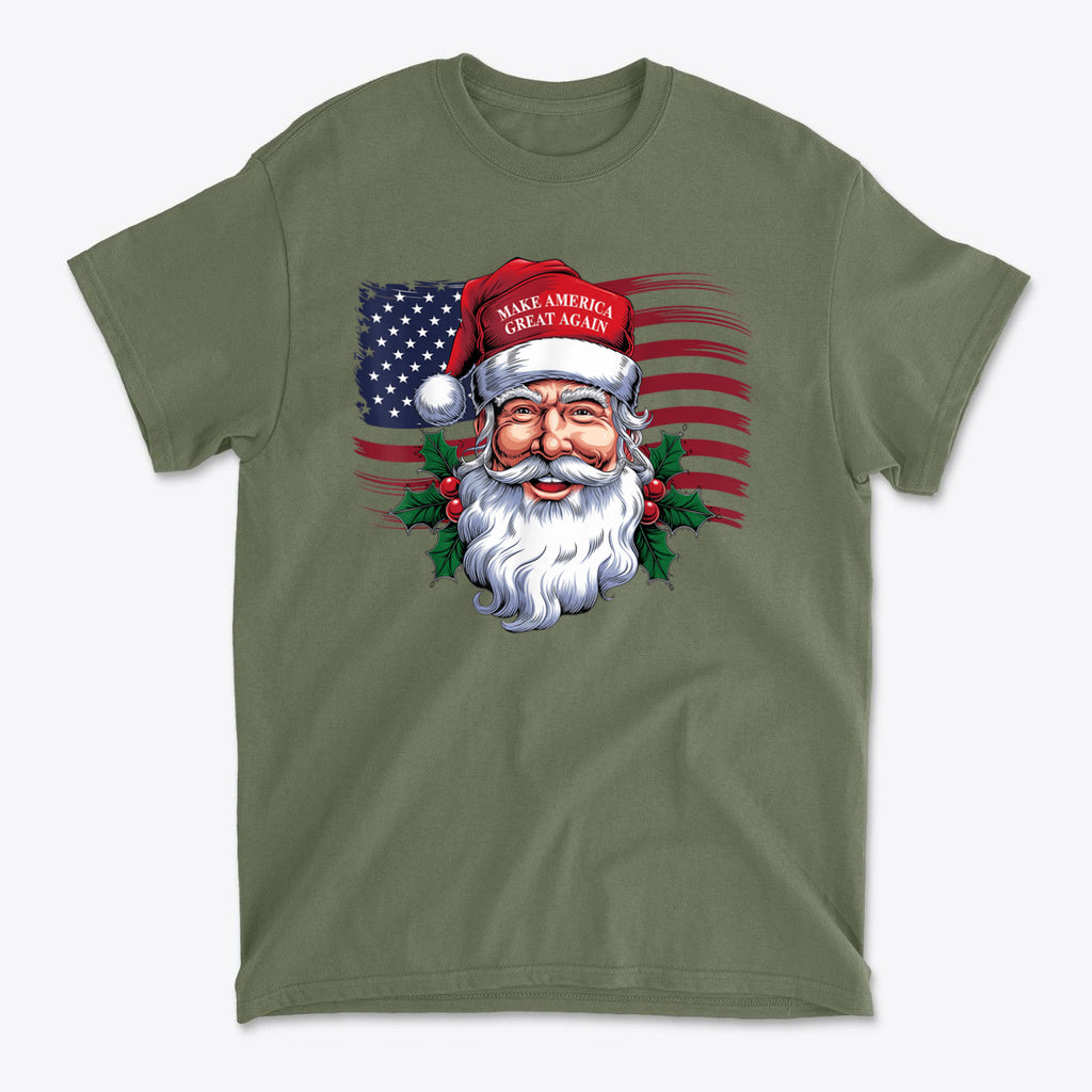 Make America Great Again Santa With MAGA Hat