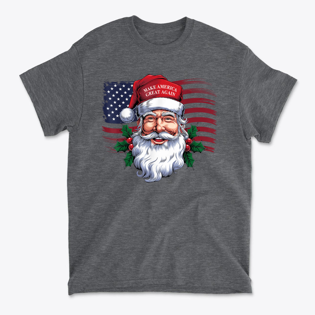 Make America Great Again Santa With MAGA Hat