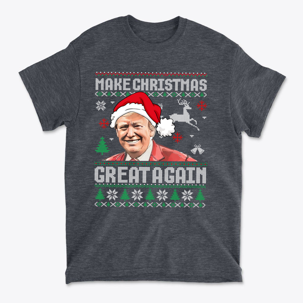 Make Christmas Great Again Holiday Graphic T Shirt