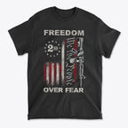 Freedom Over Fear 2nd Amendment We The People AR-15