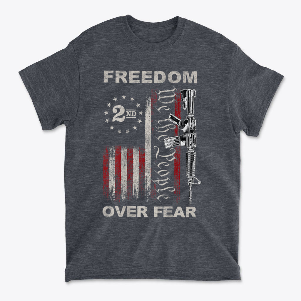 Freedom Over Fear 2nd Amendment We The People AR-15