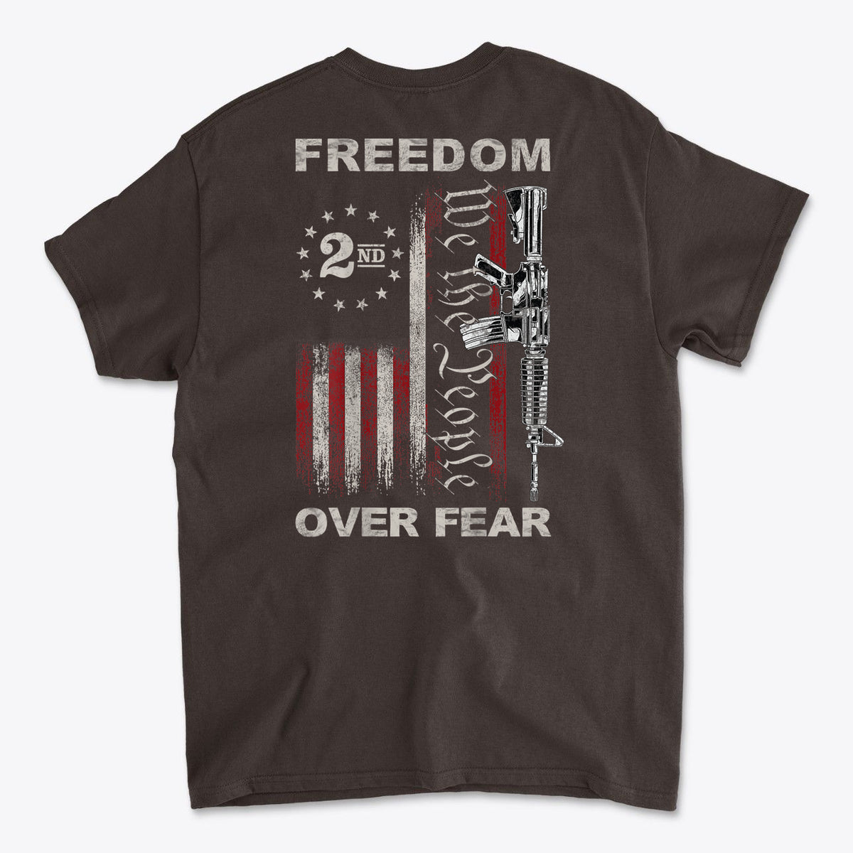 Freedom Over Fear 1776 We The People Patriotic Shirt