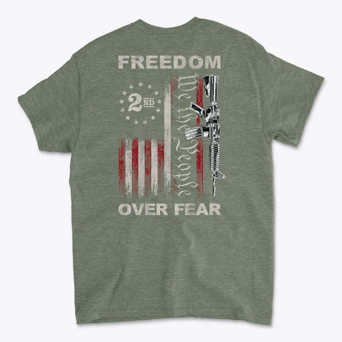 Freedom Over Fear 1776 We The People Patriotic Shirt