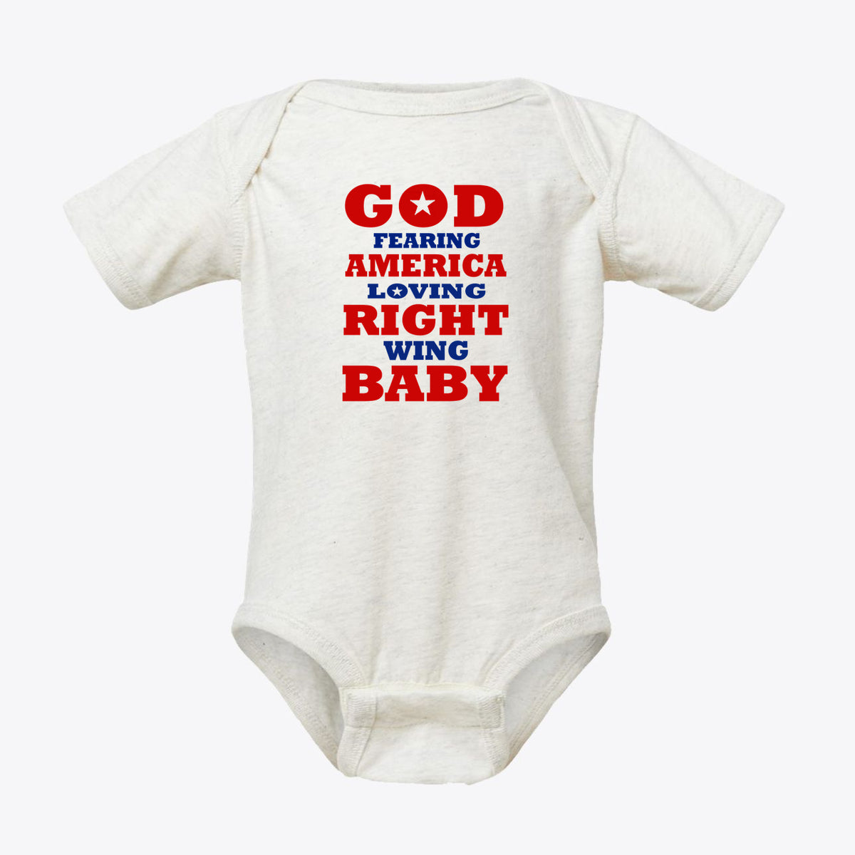 God Fearing America Loving Infant Fine Jersey Bodysuit