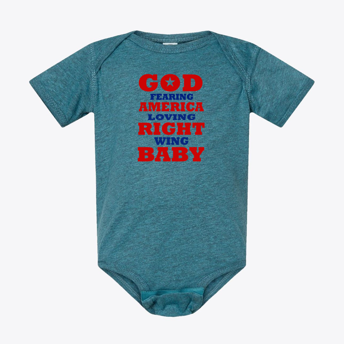 God Fearing America Loving Infant Fine Jersey Bodysuit