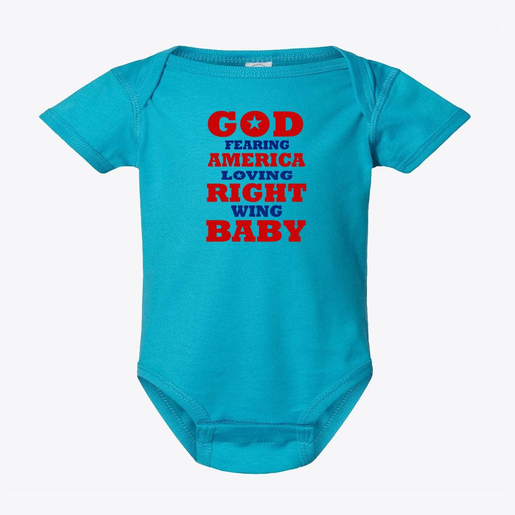 God Fearing America Loving Infant Fine Jersey Bodysuit