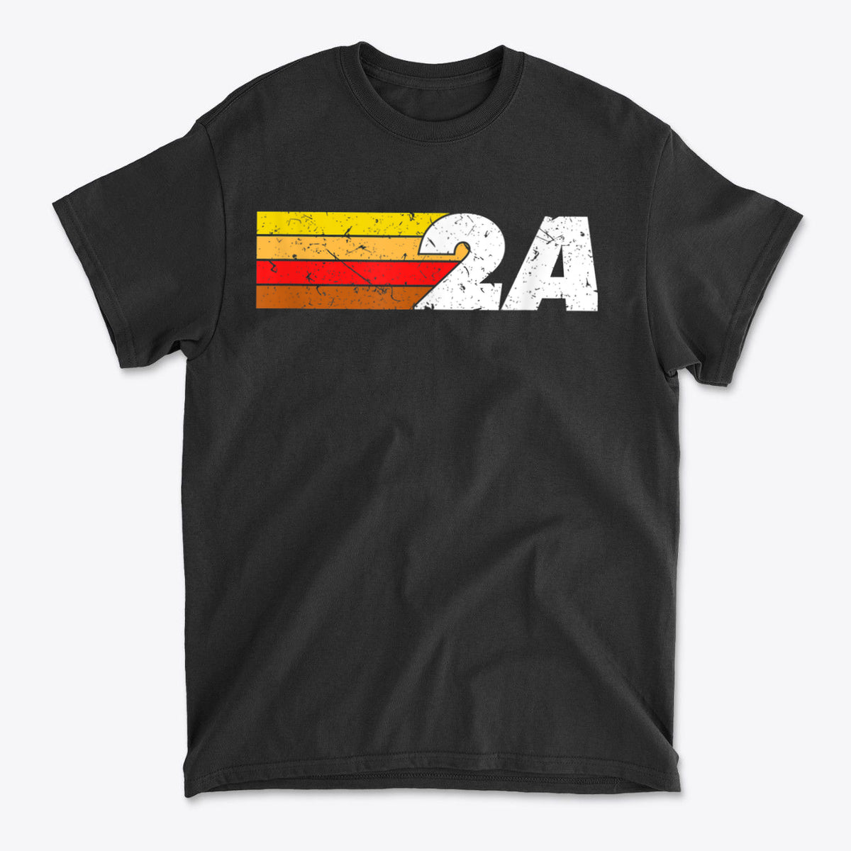 2A Strong Rights Statement Bold Casual Wear Tee