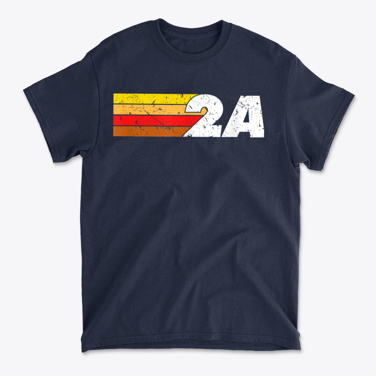 2A Strong Rights Statement Bold Casual Wear Tee