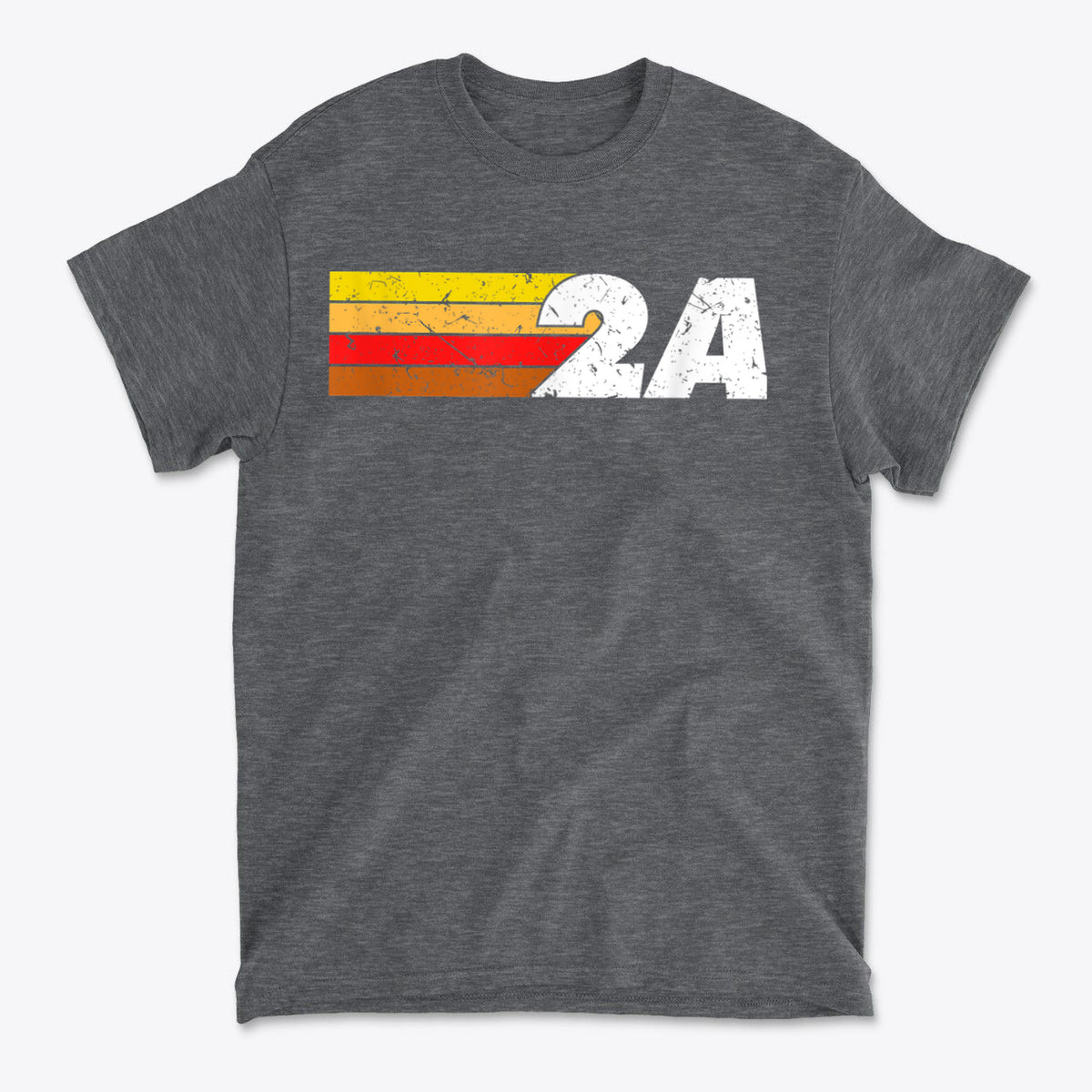 2A Strong Rights Statement Bold Casual Wear Tee