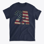 2A As American Flag With AR-15