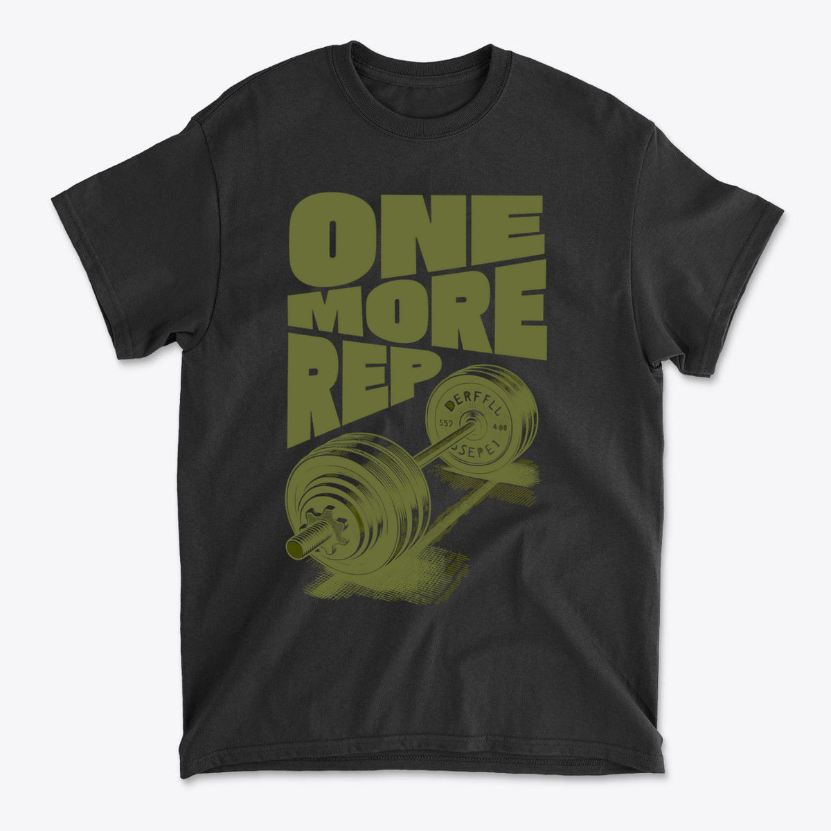 One More Rep With Barbells Strength Training Shirt