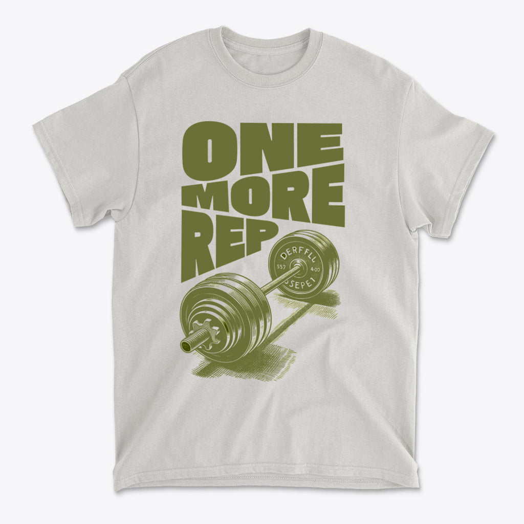One More Rep With Barbells Strength Training Shirt