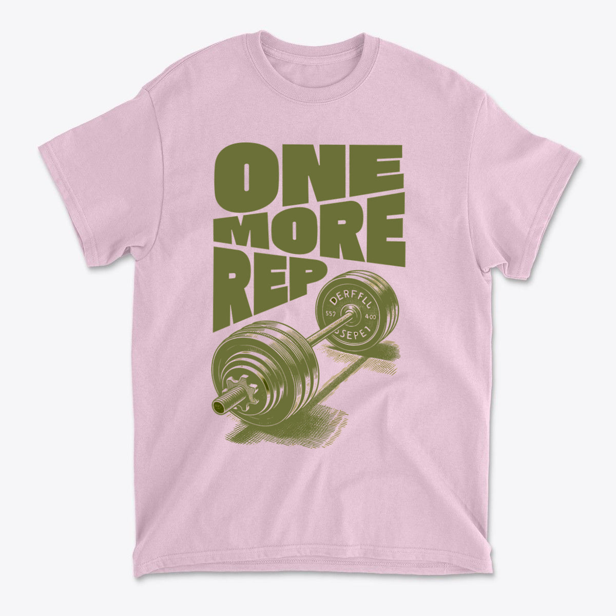 One More Rep With Barbells Strength Training Shirt