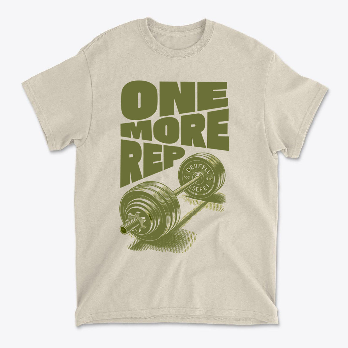 One More Rep With Barbells Strength Training Shirt