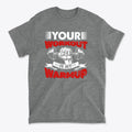 Your Workout Is My Warmup Bold Fitness Statement Shirt