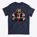 Against Maduro Freedom Message Graphic T Shirt featuring bold design with a controversial graphic and statement.