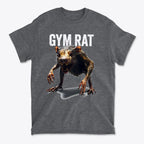 Gym Rat 2 Basic Lifestyle Comfortable Shirt Design featuring a creature graphic and bold text.