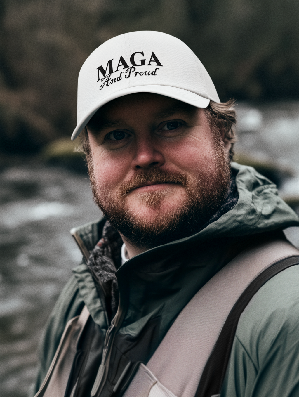 Wear our MAGA And Proud Black Script Tee. Support your movement with this premium, durable, and comfortable graphic cotton t-shirt.