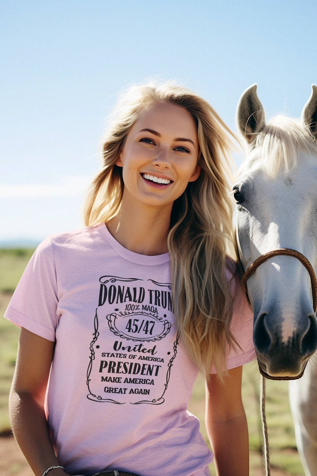 MAGA 45 47 100 Percent Support Donald Trump Shirt