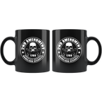 2nd Amendment 1789 America's Original Homeland Security Blk mug with skull and guns design